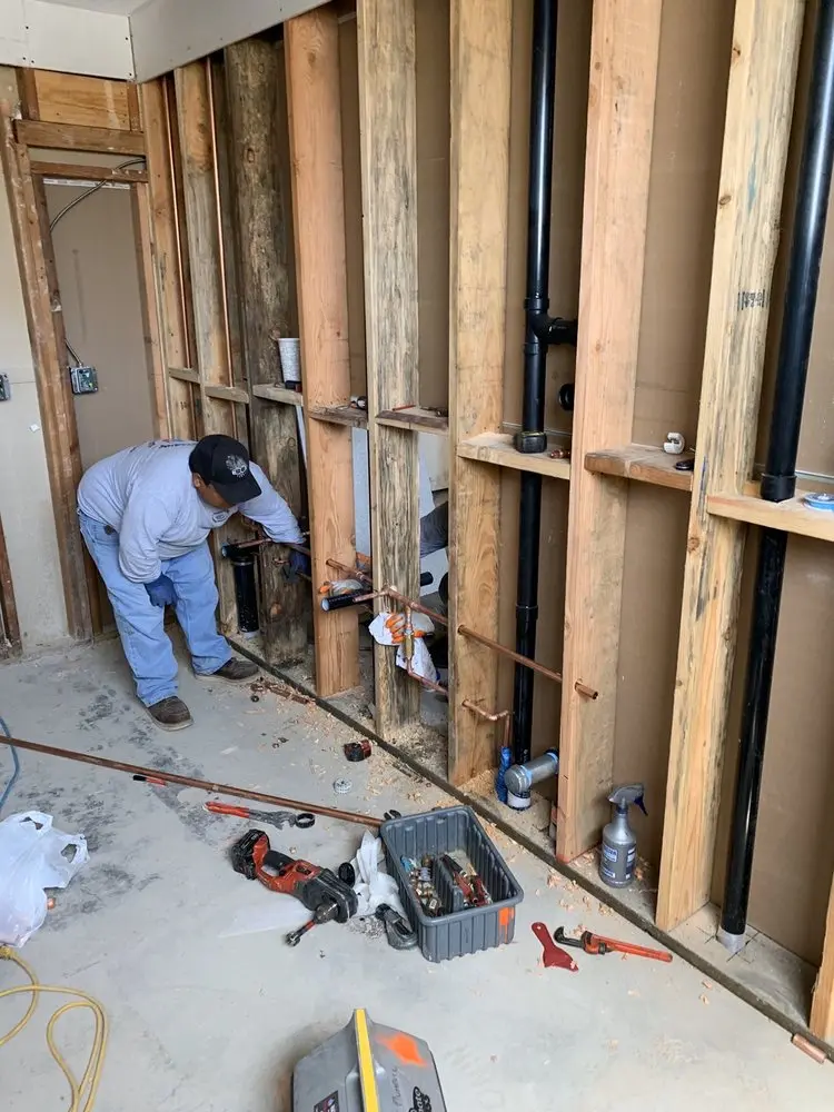 Commercial rough-in plumbing for Gas Line Repair in Pamona Park